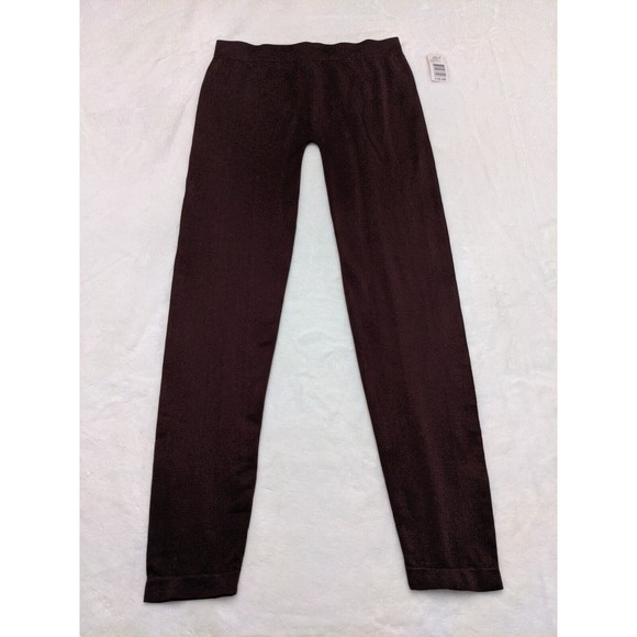 Say What? Leggings Coffee Brown Juniors Size Large - Picture 1 of 7